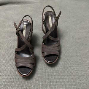 Banana Republic platform sandals - size 9.5 Brown